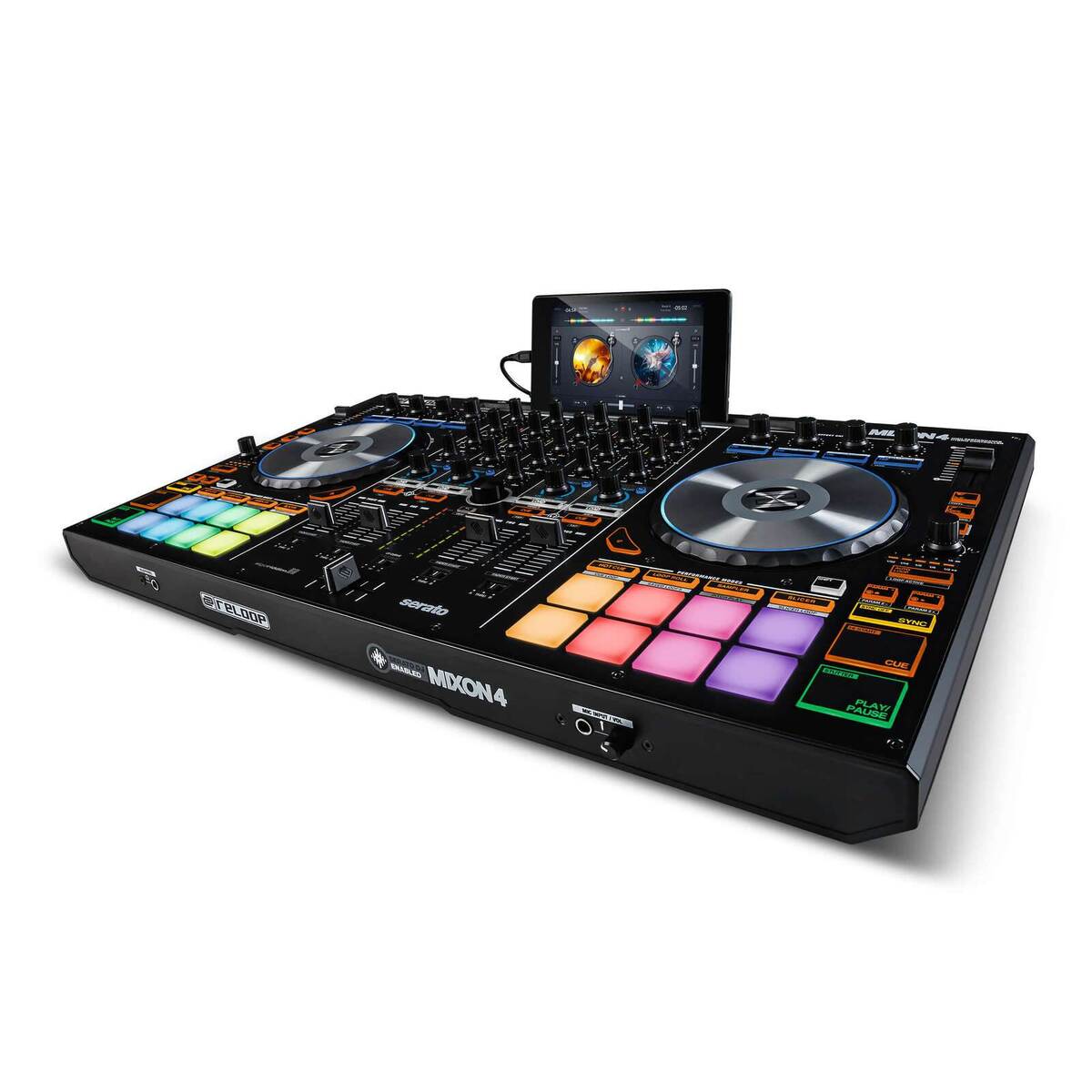 Reloop MIXON 4 Hybrid 4 Channel DJ Controller for Serato and djay