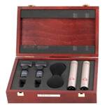 Neumann KM 184 Stereo Set Pencil Condenser Microphones in Wood Case
