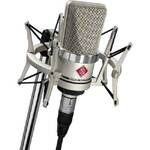 Neumann TLM 102 Large Diaphragm Condenser Microphone Studio Set with Shockmount - Nickel