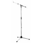 K&M 210/9 Tall Microphone Stand with Telescopic Boom - Chrome