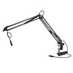 K&M 23850 Professional Microphone Boom Arm with Cable