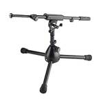 K&M 25950 Extra Low Microphone Stand with Telescopic Boom