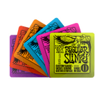 Ernie Ball 6 Pack Drink Coasters in Slinky Colours