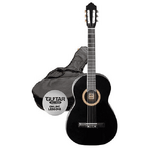 Ashton SPCG34 3/4 Size Classical Guitar Starter Pack - Black