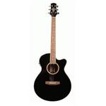 Ashton SL29CEQ Acoustic Electric Guitar - Black