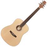 Ashton D20S Dreadnought Solid Top Acoustic Guitar in Natural Finish