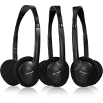 Behringer HO 66 3 Pack of Stereo Headphones