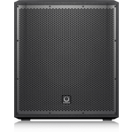 Turbosound iP12B 1000 Watt 12 Inch Powered Subwoofer with Dual Amps for Satellite Speakers