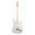 Ashton AG232MTW Electric Guitar with Maple Fingerboard - White