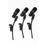 Audix D2 Trio 3 Pack of D2 Microphones and D-VICE Clamps