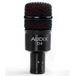 Audix D4 Hyper-Cardioid Dynamic Instrument Microphone