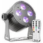 Beamz BAC404 Hex Colour LED Par Can with UV and Remote