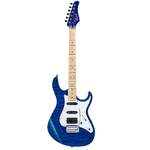 Cort G250DX Electric Guitar in Transparent Blue Finish
