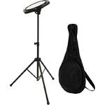 On-Stage Drumfire DFP5500 8 Inch Practice Pad with Stand and Bag
