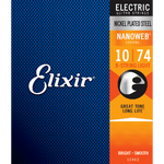 Elixir 12062 Nanoweb Electric 8 String Light 10-74