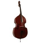 Ernst Keller DB280 Series 3/4 Size Double Bass Outfit with Case and Bow