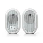 JBL 104-BT White Compact Desktop Reference Monitors with Bluetooth - Pair