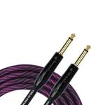 Kirlin 20ft Premium Plus Wave Guitar Cable - Purple
