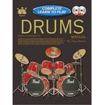 Progressive Complete Learn To Play Drums Manual with 2 Audio CDs