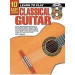 10 Easy Lessons Learn To Play Classical Guitar Book/CD/DVD