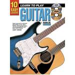 10 Easy Lessons Learn To Play Guitar Book/CD/DVD