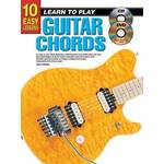 10 Easy Lessons Learn To Play Guitar Chords Book/CD/DVD