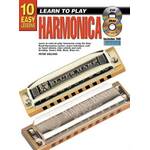 10 Easy Lessons Learn To Play Harmonica Book/CD/DVD
