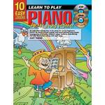 10 Easy Lessons Learn To Play Piano for The Young Beginner Book/CD/DVD