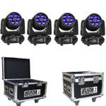 Event Lighting LM6X15 LED Moving Head Package with Case