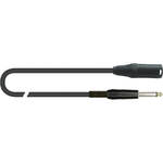 Quik Lok 6.5mm Male TS Jack to Male XLR Cable 2 Metres