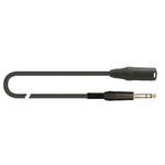 Quik Lok 6.5mm Male TRS Jack to Male XLR Cable 6 Metres