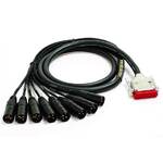 Mogami Gold 8 Channel DB25 to XLRM Cable - 3ft