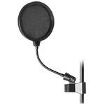 On Stage ASVS6-B 6 Inch Pop Filter with Gooseneck and Clamp