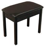 On Stage KB8802BR Solid Wood Piano Bench - Rosewood Vinyl