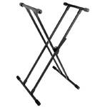 On Stage KS8391 Professional Double Braced X-Style Keyboard Stand