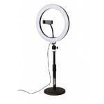On Stage VLD360 Portable LED Ring Light Kit with Phone Holder