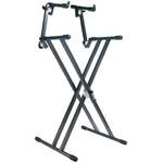Proel SPL252 2 Tier Keyboard Stand with Snap Lock Adjustment