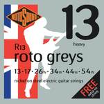 Rotosound R13 Roto Greys Electric Guitar String Set Heavy 13-54