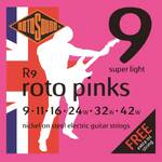Rotosound R9 Roto Pink Electric Guitar String Set 2 Pack 9-42