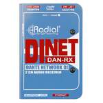 Radial DiNET DAN-RX 2 Channel Dante Receiver