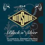 Rotosound CL4 Black n' Silver Classical Guitar String Set