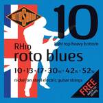 Rotosound RH10 Roto Blues Electric Guitar String Set LTHB 10-52