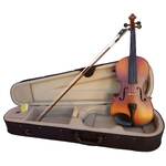 Vivo Neo Student Violin Outfit with Case, Bow and Rosin - 4/4 Size
