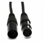 Event Lighting XLR5M3F1 5 Pin Male to 3 Pin Female DMX Adapter Cable 1 Metre