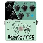 Tech 21 SansAmp YYZ Geddy Lee Signature Bass Preamp Pedal